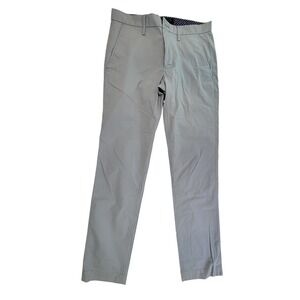 Banana Republic Aiden Chino Pants Light Gray Slim Fit Men Size 28x30